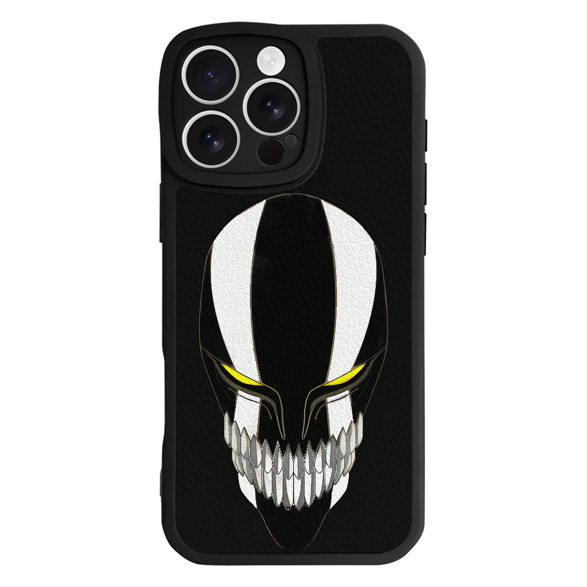 ブリーチ 黒崎一護（くろさき いちご）BLEACH Kurosaki Ichigo 【iPhone 16シリーズ対応】シリコンスマホケース（レザー調） 材質：シリコン